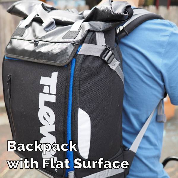 Backpack-with-Flat-Surface