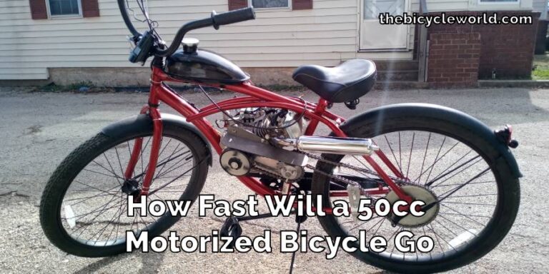 How Fast Will a 50cc Motorized Bicycle Go