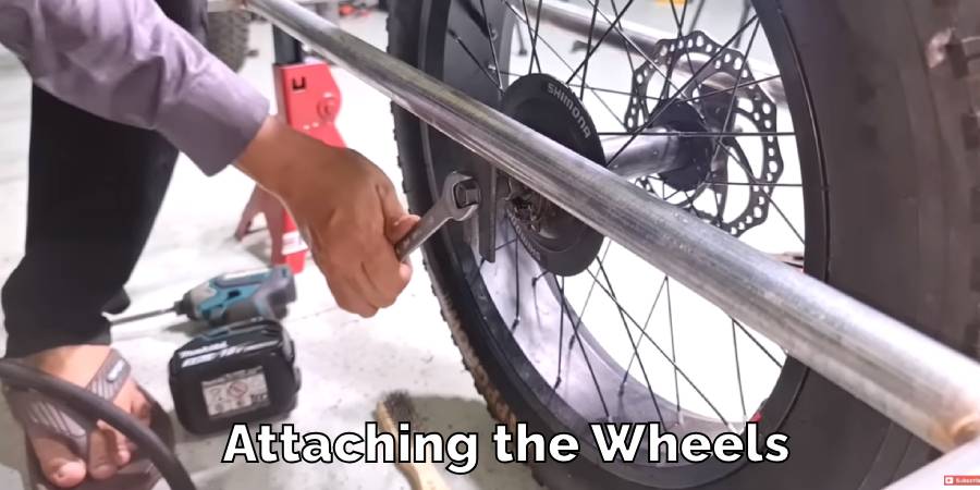 Attaching the Wheels