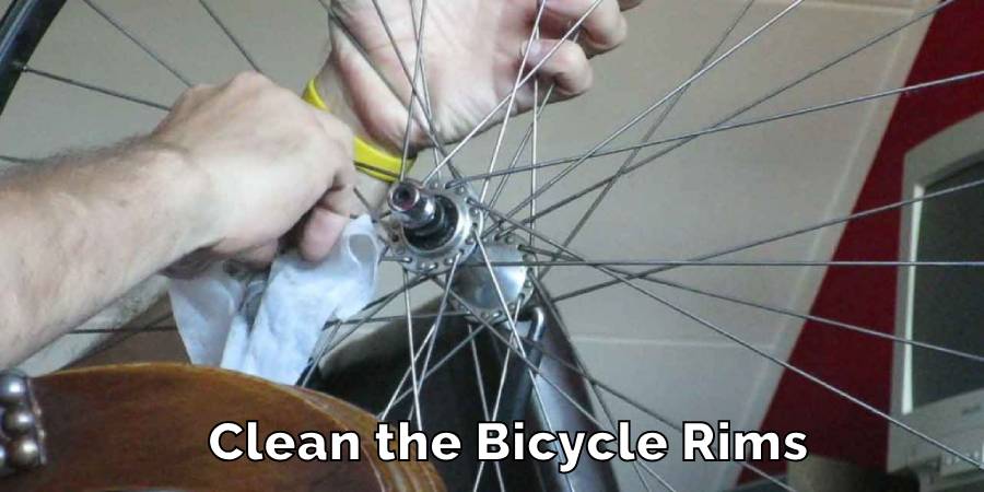 Clean the Bicycle Rims