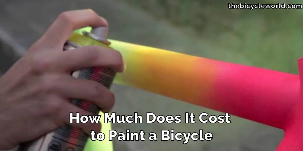 How Much Does It Cost to Paint a Bicycle