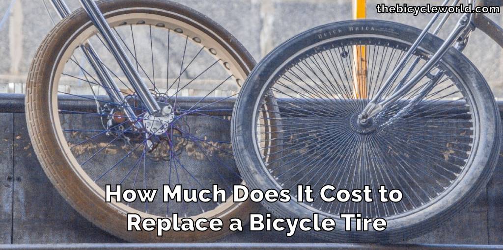 How Much Does It Cost to Replace a Bicycle Tire(Useful tips)