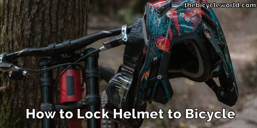 How to Lock Helmet to Bicycle