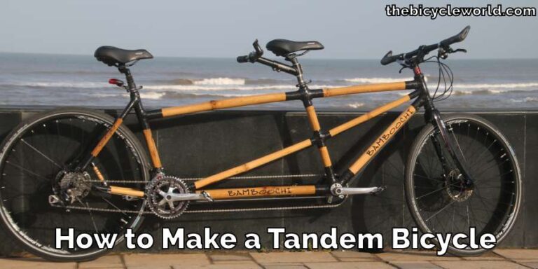 How to Make a Tandem Bicycle