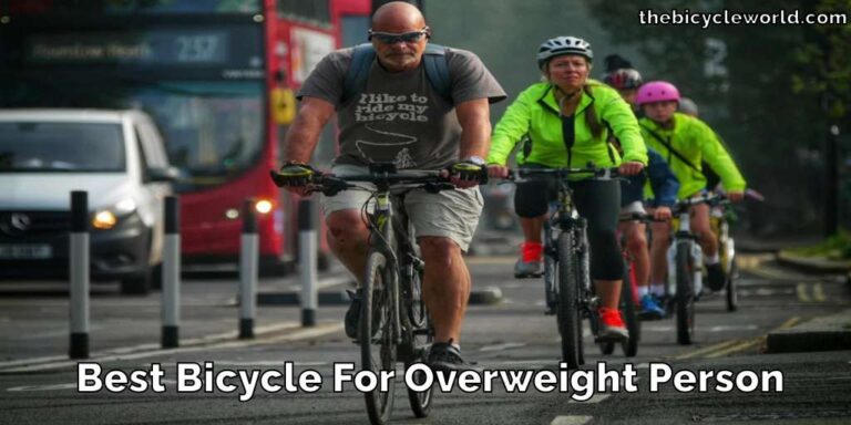 Best Bicycle For Overweight Person