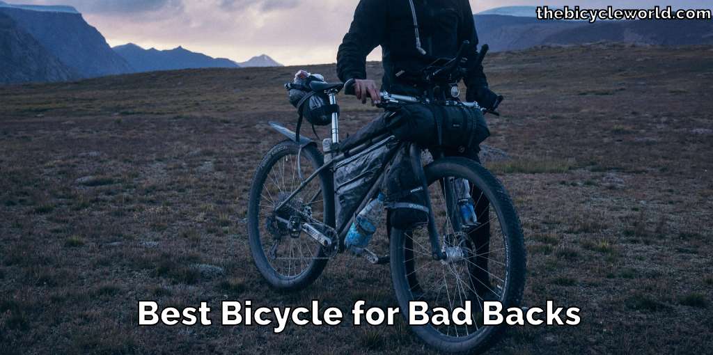 Best Bicycle for Bad Backs