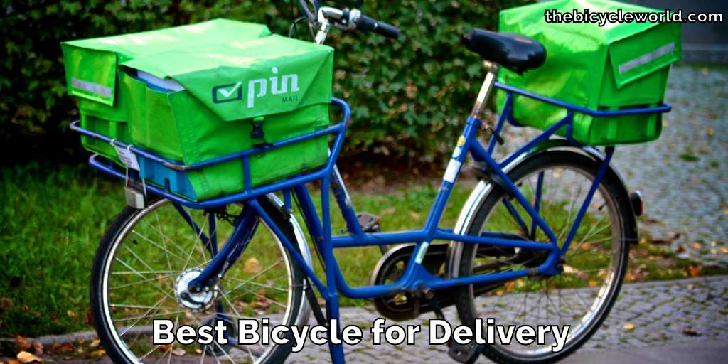 Best Bicycle for Delivery