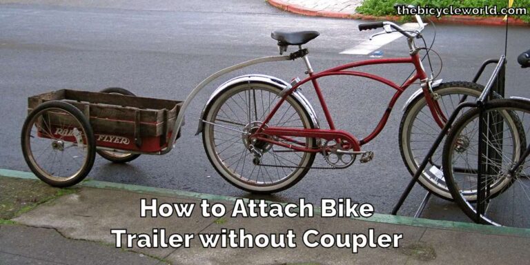 How to Attach Bike Trailer without Coupler