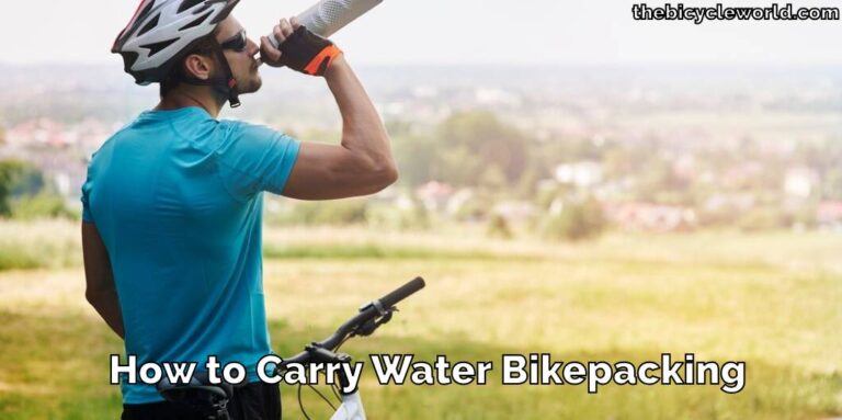 How to Carry Water Bikepacking