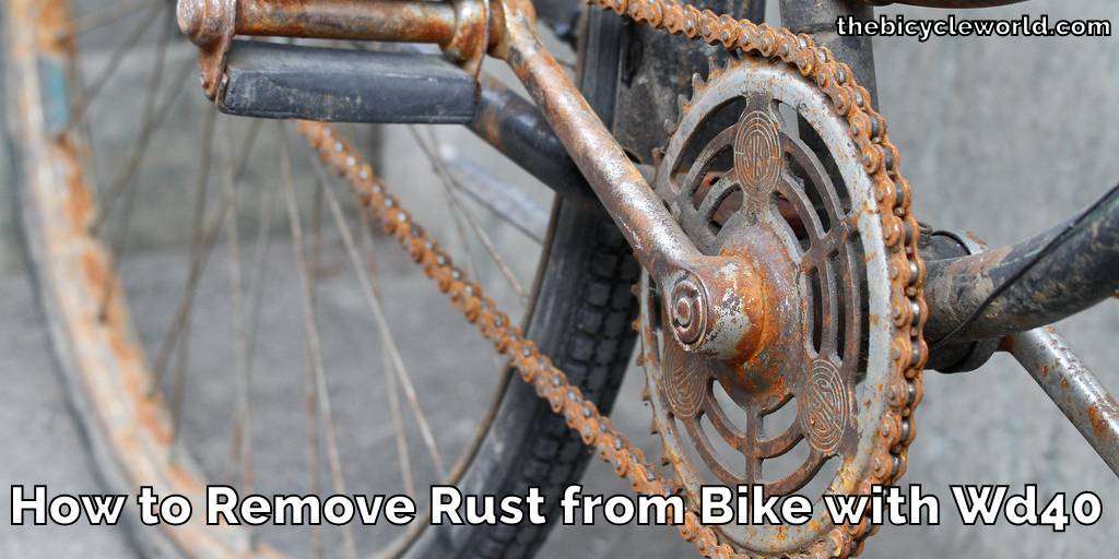 How to Remove Rust from Bike with Wd40