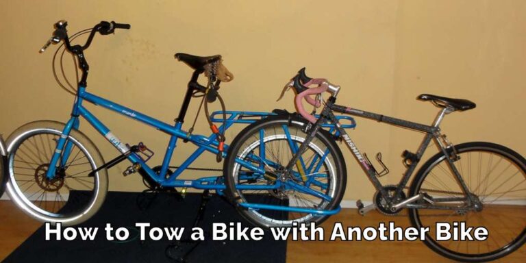 How to Tow a Bike with Another Bike