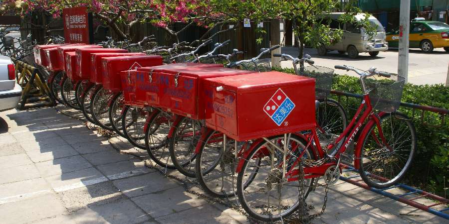 Is Bicycle a Better Choice for Delivery