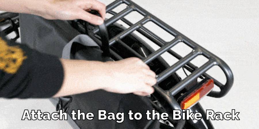 Attach the Bag to the Bike Rack