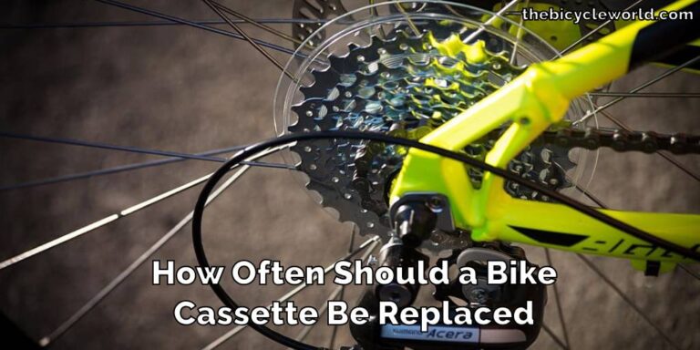 How Often Should a Bike Cassette Be Replaced