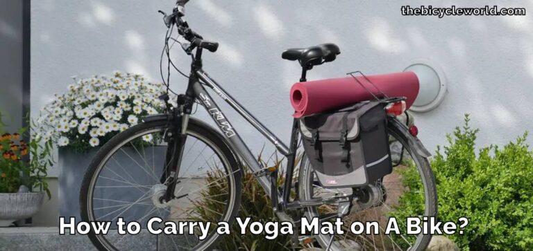 How to Carry a Yoga Mat on A Bike?